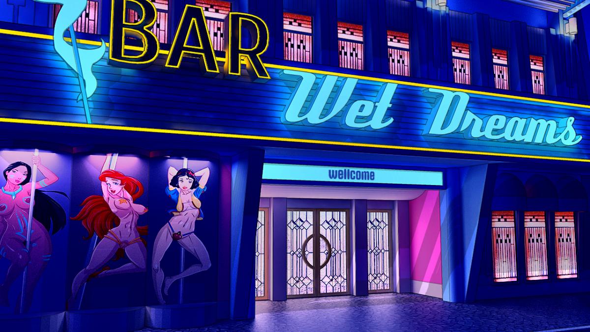 Bar "Wet Dreams" [1.0] (BROFOX) [uncen] [2018, ADV, Animation, Male Hero, Oral, Vaginal, Comedy, Ren'Py] [rus]