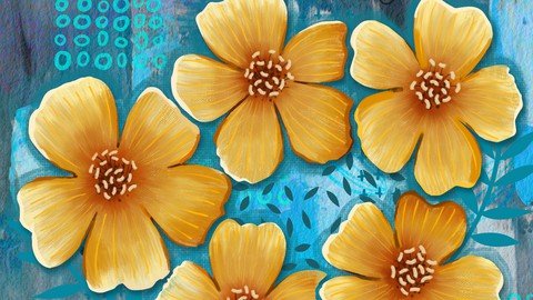 Create A Gouache Floral Using A Stencil In Affinity Designer –  Free Download
