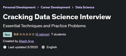 Cracking Data Science Interview
