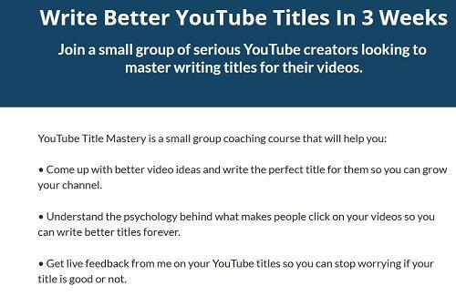 Creator Hooks – YouTube Title Mastery 2023 –  Free Download