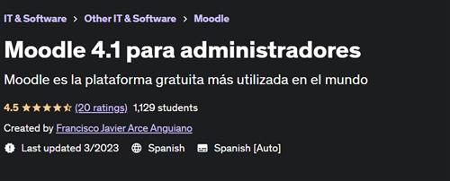 Moodle 4.1 para administradores