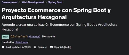Proyecto Ecommerce con Spring Boot y Arquitectura Hexagonal –  Download Free