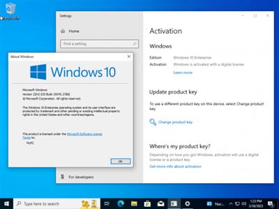 Windows 10 Enterprise 22H2 build 19045.2788 Preactivated  Multilingual