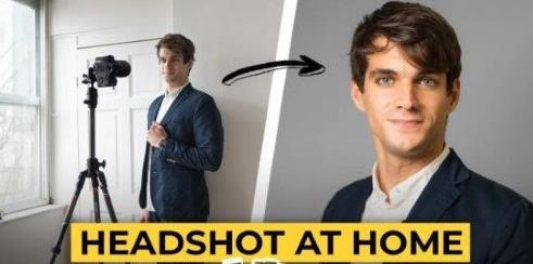 Shoot & Edit A Professional Looking Headshot at Home Step Up Your Profile Image –  Free Download