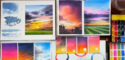 Beginners Class to Master – Vibrant Skies & Clouds