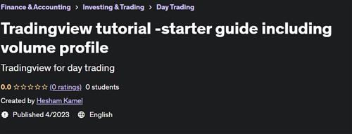 Tradingview tutorial -starter guide including volume profile
