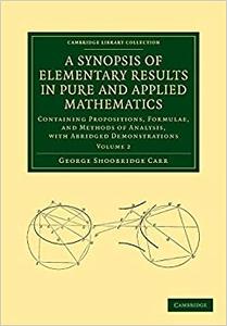 A Synopsis of Elementary Results in Pure and Applied Mathematics Volume 2