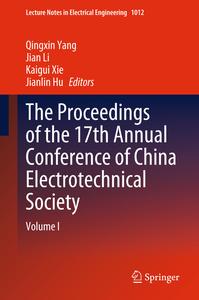 The Proceedings of the 17th Annual Conference of China Electrotechnical Society Volume I