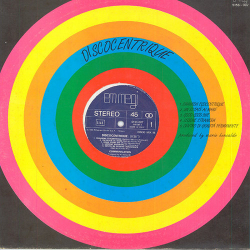 Communication - Discocentrique (Vinyl, 12'') 1983 (Lossless)