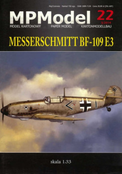  Messerschmitt Bf-109 E3 (MPModel 3/2014)
