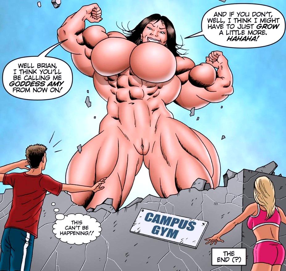 Kinky Rocket - Female Muscle Frenzy Porn Comics