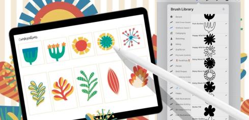 Procreate Assets – Create Unique Stamp Sets That Speed up Your Design Process