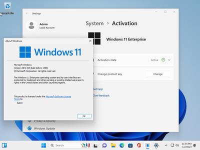 Windows 11 Enterprise 22H2 Build 22621.1485 (No TPM Required) With Office 2021 Pro Plus Multilingual Preactivated (x64) D720caae12981d223f6e714d059290af