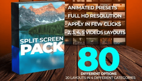 Split Screen Pack - FHD 917737 - Project for After Effects