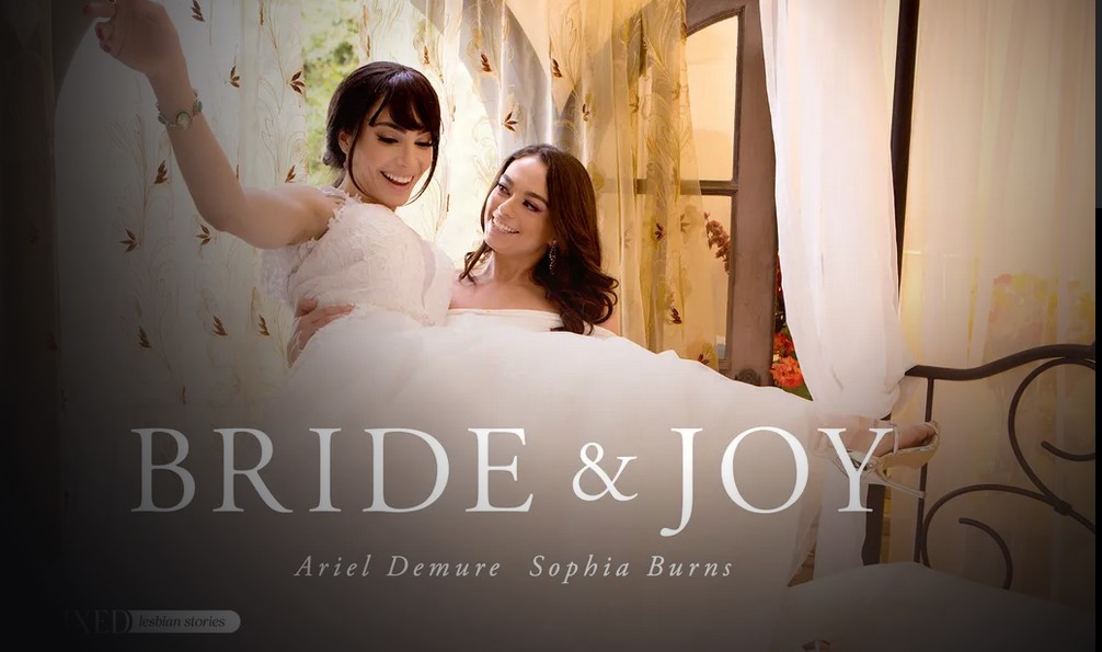 [Transfixed.com/AdultTime.com] Ariel Demure, Sophia Burns(Bride & Joy)[2023 г., Transsexual, Feature, Hardcore, All Sex, 540p]