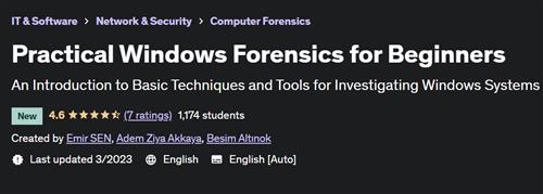 Practical Windows Forensics for Beginners –  Download Free
