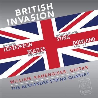 William Kanengiser & Alexander String Quartet - British Invasion  (2023)