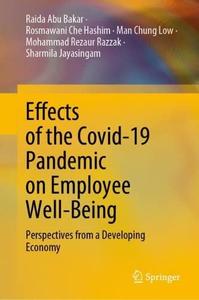 Effects of the Covid-19 Pandemic on Employee Well-Being Perspectives from a Developing Economy