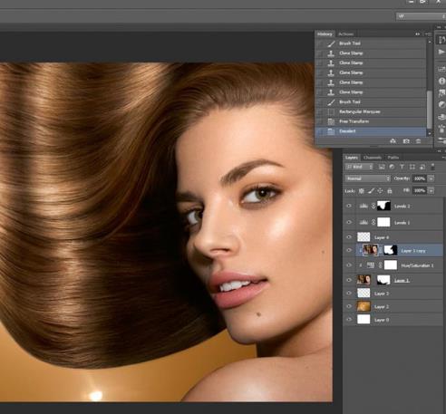 Karl Taylor – Hair Ad Retouch