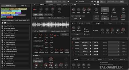 Togu Audio Line TAL-Sampler v4.4.4