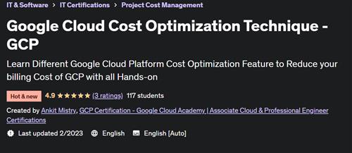 Google Cloud Cost Optimization Technique - Gcp