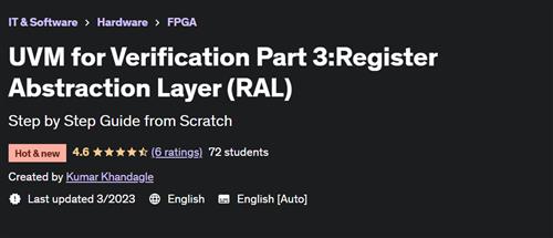 UVM for Verification Part 3 - Register Abstraction Layer (RAL)