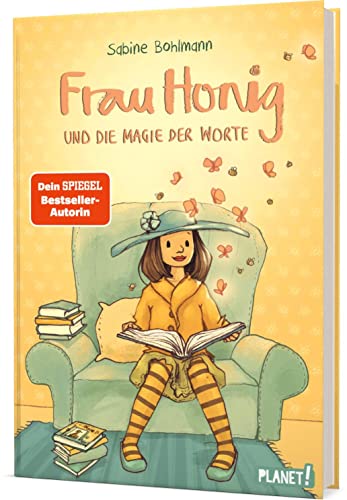 Cover: Sabine Bohlmann  -  Frau Honig 4: Frau Honig und die Magie der Worte