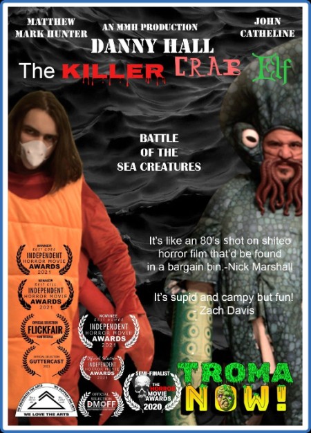 Danny HAll The Killer Crab Elf (2021) 720p WEBRip x264 AAC-YTS