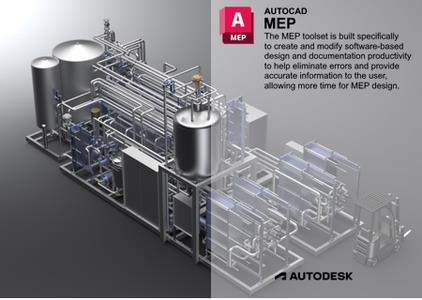 Autodesk AutoCAD MEP 2024 with Offline Help Win x64