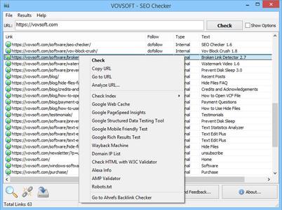 VovSoft SEO Checker 7.1 Multilingual