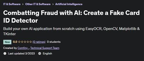 Combatting Fraud with AI - Create a Fake Card ID Detector