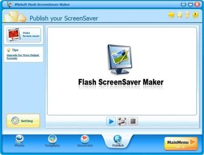 iPixSoft Flash ScreenSaver Maker 4.7  Multilingual C2cf094b287e4d7d50643195881ec27c