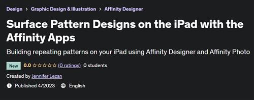 Surface Pattern Designs on the iPad with the Affinity Apps –  Download Free