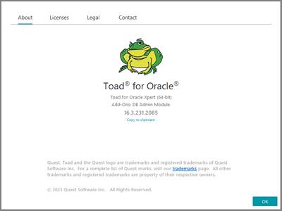 Toad for Oracle 2023 Edition 16.3.231.2085 (x86/x64)