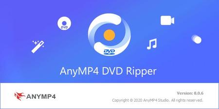 AnyMP4 DVD Ripper 8.0.78 Multilingual (x64)