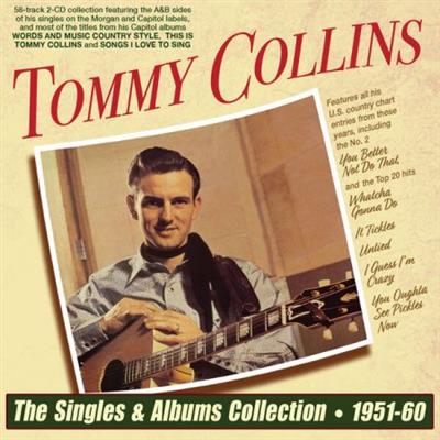 Tommy Collins - The Singles & Albums Collection 1951-60  (2023)