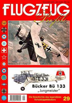 Flugzeug Profile Nr 29 - Bucker Bu 133 Jungmeister