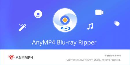 AnyMP4 Blu– ray Ripper 8.0.89 Multilingual (x64)