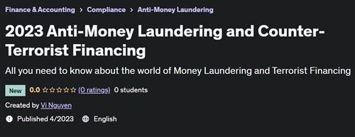 2023 Anti-Money Laundering and Counter-Terrorist Financing