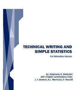 Technical Writing and Simple Statistics  for laboratory classes