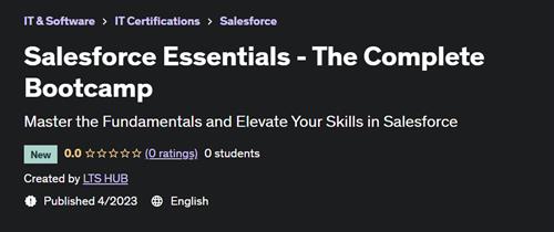 Salesforce Essentials –  The Complete Bootcamp –  Download Free