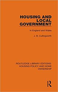 Housing and Local Government In England and Wales