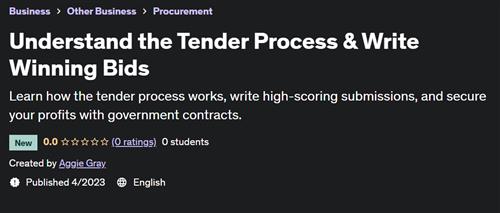 Understand the Tender Process & Write Winning Bids –  Download Free