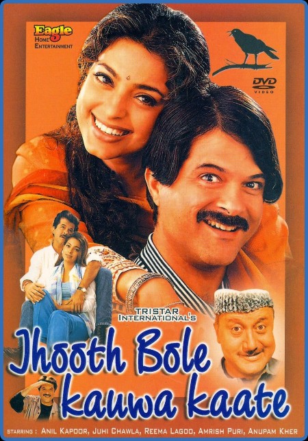 Jhooth Bole Kauwa Kaate 1998 1080p WEBRip x265 Hindi DDP2 0 ESub - SP3LL