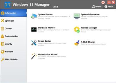 Yamicsoft Windows 11 Manager  1.2.4 (x64) Multilingual Portable