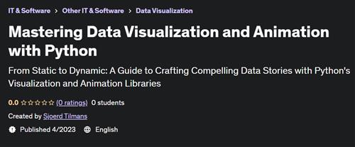 Mastering Data Visualization and Animation with Python