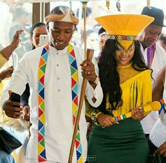 pictures of Dumi Mkokstad and his wife SEE - style you 7