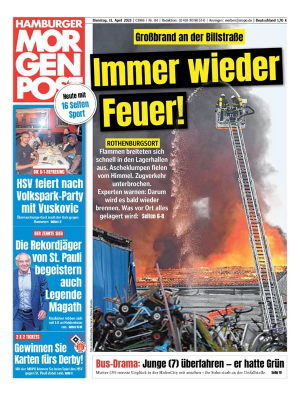 Hamburger Morgenpost - 11. April 2023