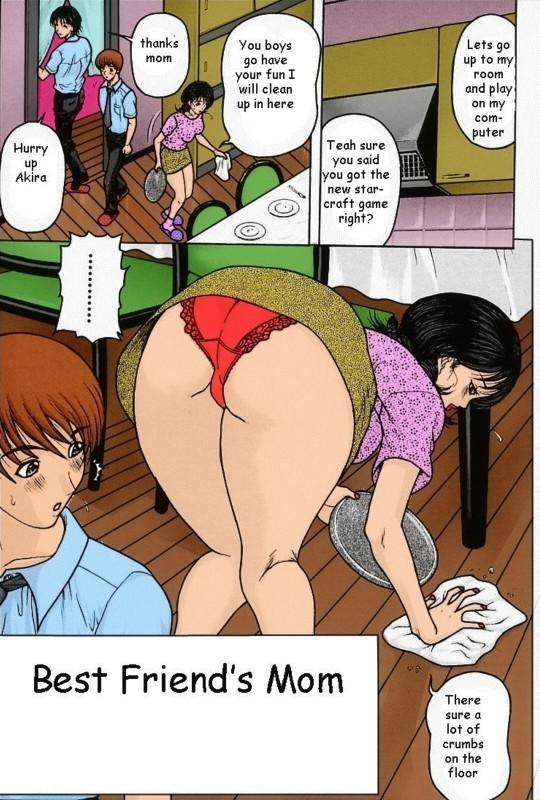 [Amano Hidemi] Best Friend's Mom (English) Hentai Comics