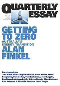 Getting to Zero Australia's Energy Transition QE81